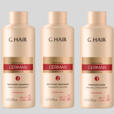 G hair Kit  Fórmula Original Alemá  Vegano Sin Sal