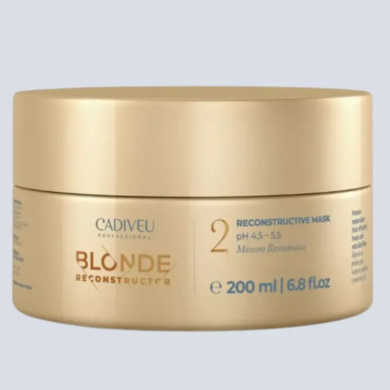 Blonde Mascarilla Reconstructiva 200 ml - Cadiveu
