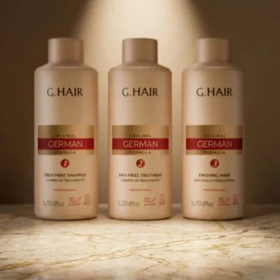 G Hair Kit Fórmula Original Alemana Vegano Sin Sal
