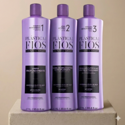 kit plastica dos fios selagem termico cadiveu 1000 ml