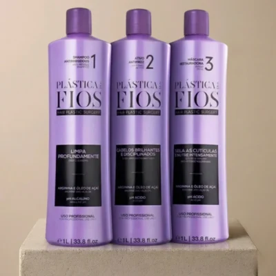 Kit Plástica Dos Fios Selagem Térmico Cadiveu 1000 ml